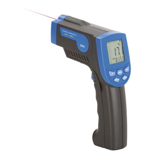 Pirometr cyfrowy - termometr na podczerwień laserowy