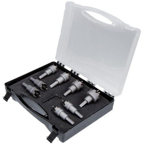Zestaw 8szt. otwornic TCT 16-35mm