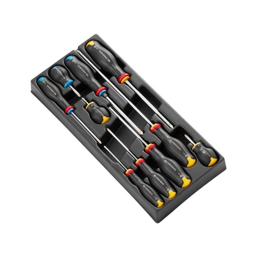 Moduł 10 wkrętaków Protwist® do śrub krzyżakowych Phillips i Pozidriv, PH0 - PH3 i PZ1 - PZ2