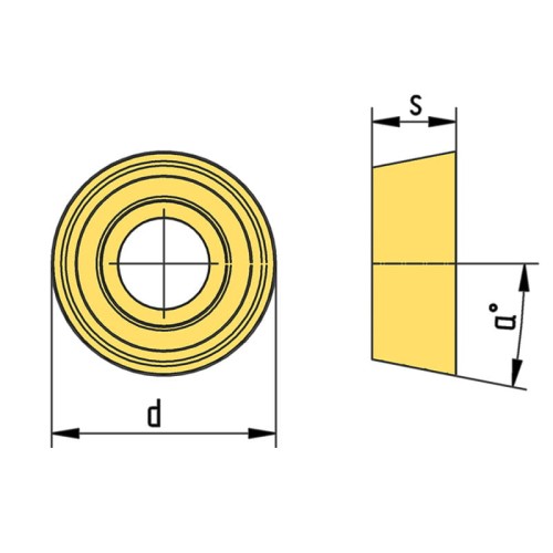 Płytka frezująca 10mm