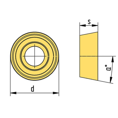 Płytka frezująca 12mm