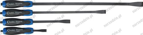 Dźwignie warsztatowe, 4 szt., 200-600 mm