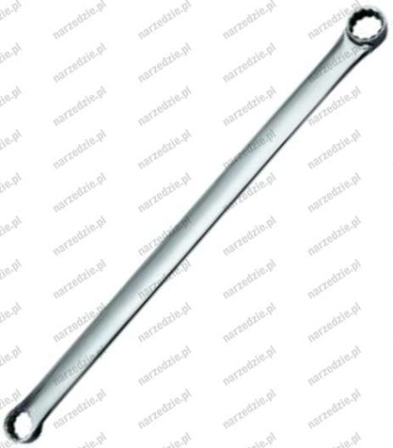 Klucz długi oczkowy 12x14 mm, poler