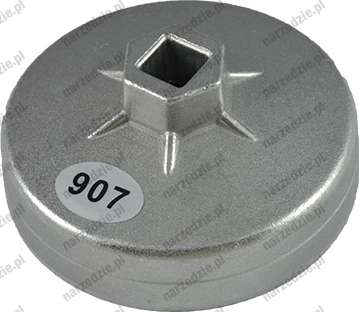Nasadka 89/15 do filtrów oleju, alu