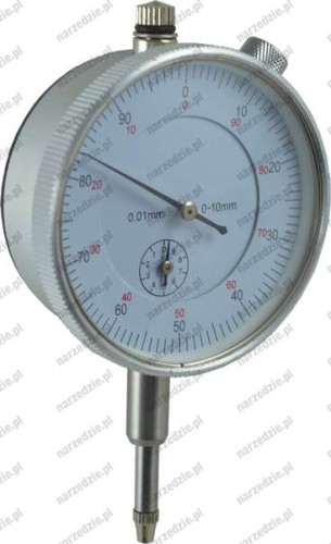 Czujnik zegarowy 10 mm / 0.01 mm, 62 mm