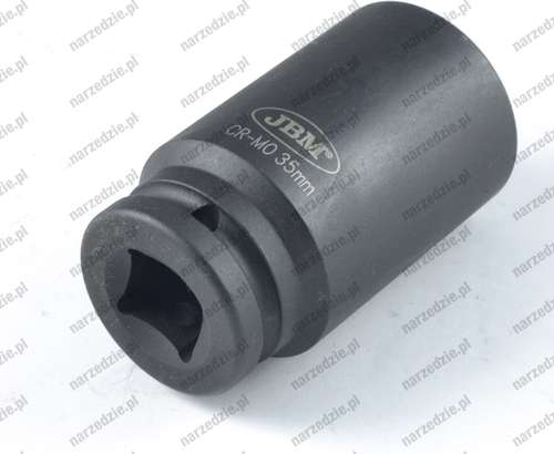 Nasadka udarowa 3/4", 36 mm, 6-kątna, długa