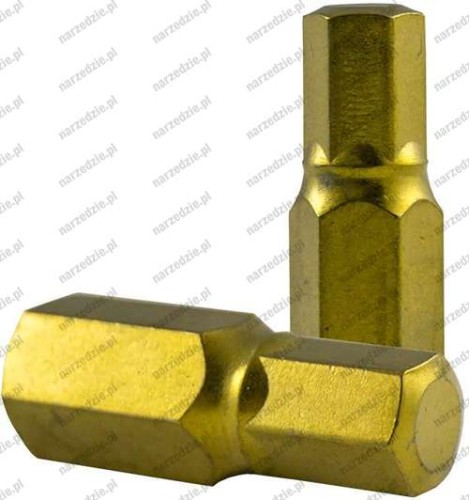 Bit 3/8" imbus 8x30 mm, tytanowany
