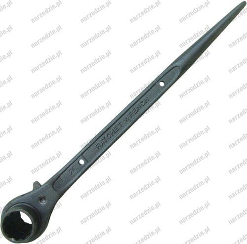 Klucz nasadowy 19x22 mm z grzechotką