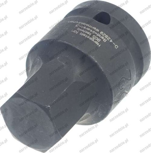 Nasadka udarowa 3/4", imbus 22 x 55 mm
