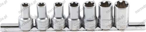Nasadki Torx Plus EPL 10-20 mm, 3/8", 7 szt.