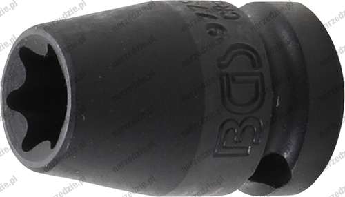 Nasadka udarowa 1/2", Torx E16 x 30 mm