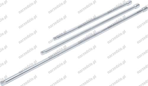 Przedłużki 3/8", 3 szt., 375-600 mm