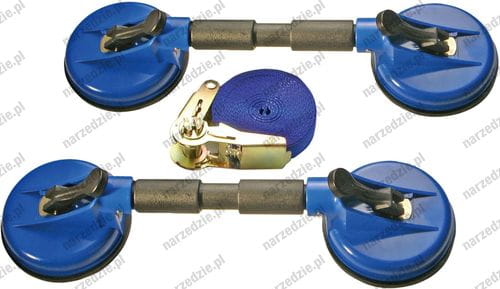 Uchwyty do szyb 2x120 mm, 60 kg