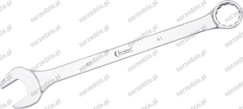 Klucz płasko oczkowy długi 41 mm, chrom
