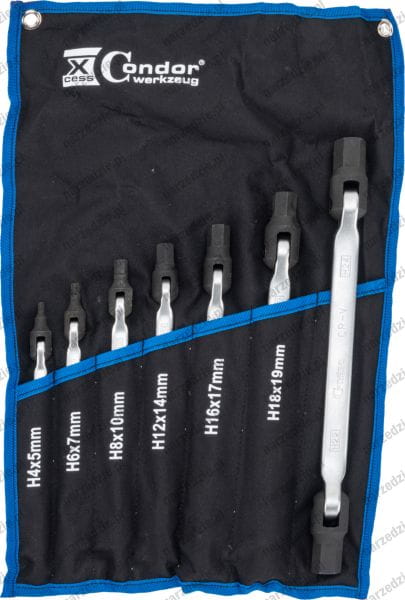 C.131-7 Klucze imbus 4,0-24 mm, 7 szt.