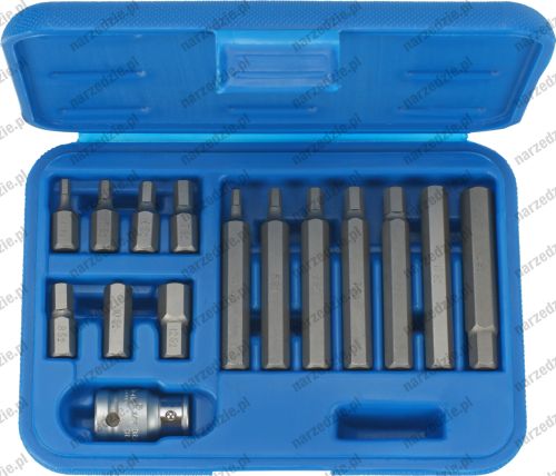 Bity, 14 szt., imbus 4-12 mm