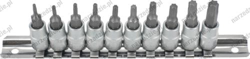 C.1004-1 Nasadki Torx T7-T40, 10 szt.