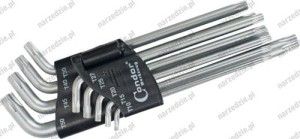 Klucze Torx T10-T50, 9 szt.