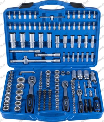 171 Narzędzi 1/4"+3/8"+1/2"