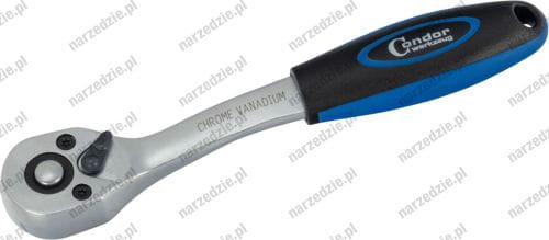 Grzechotka odgięta 1/4", 72 zęby, 150 mm