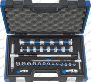 31 Narzędzi 1/4"+3/8"