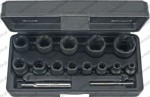 C.2115 Nasadki wykrętaki 6-27 mm, 15 szt.