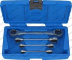 C.4065 Klucze oczkowe Torx E6-E24, z grzech, 4 szt.