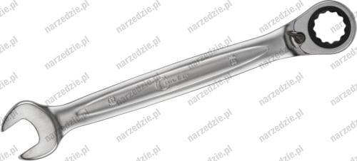 C.4160-18 Klucz oczk. płaski 18 mm z grzechotką, wzmocniony