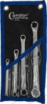 C.4401 Klucze oczkowe Torx E6-E24, 4 szt.