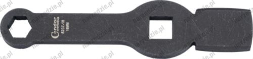 C.5237-18 Klucz oczkowy 6-kątny do pobijania 18 mm