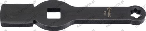 Klucz oczkowy do pobijania Torx E20