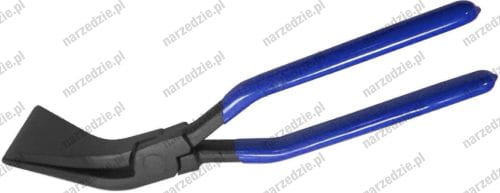 Szczypce blacharskie 280 mm, odgięte 45°
