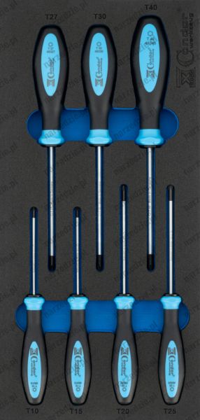WC.7253 Wkład wózka - wkrętaki Torx, 7 el.