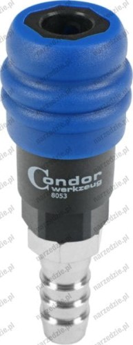 C.8053 Szybkozłączka, gniazdo 1/4", do węża 12 mm