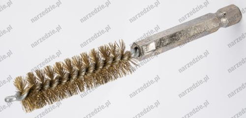 Szczotka okrągła, mosiężna, 13 mm