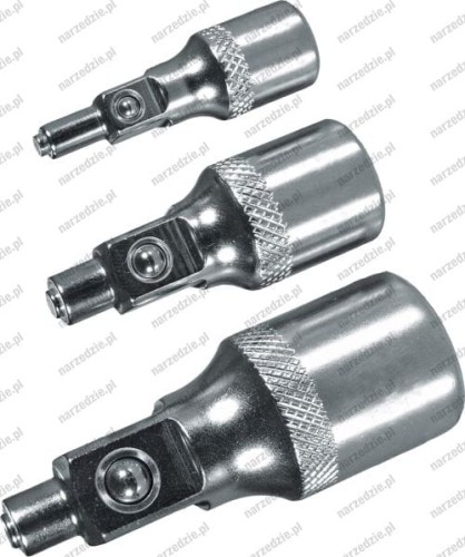 C.20703 Adaptery 1/4"+3/8"+1/2", 3 szt.