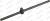 C.22520K Pokrętło przesuwne 3/4" x 500 mm, CrMo
