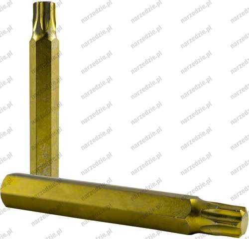 Bit 3/8" Torx T45x75 mm, tytanowany