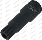 D.52810 Nasadka udarowa 1/2", wielowpust z otworem M16 x 75 mm
