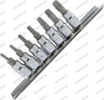 D.53127 Nasadki Torx T10-T45, 7 szt.