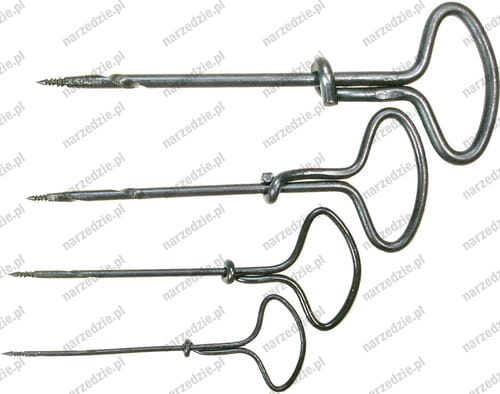 B.2022 Wiertła ręczne 2-5 mm, 4 szt.