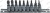 B.2165 Nasadki Torx z otworem T10-T50, 9 szt.