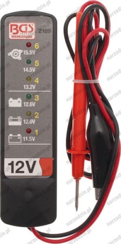 B.2189 Tester akumulatora 12V