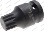 B.5381-M16 Nasadka udarowa 1/2", wielowpust M16 x 40 mm