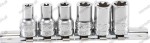 B.9588 Nasadki Torx Plus EPL 6-12 mm, 1/4", 6 szt.