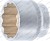 B.10650-1 Nasadka 1/2", 41 mm, 12-kątna