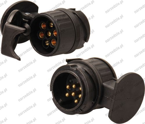B.80754 Adapter gniazda przyczepy 13 na 7 pinów