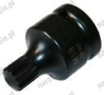 A.27113 Nasadka udarowa 3/4", wielowpust z otworem M18 x 60 mm