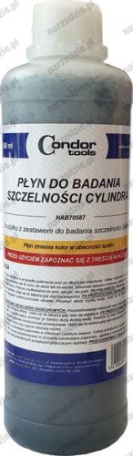 HAB70587 Płyn reakcyjny do badania szczelności cylindra, 500 ml