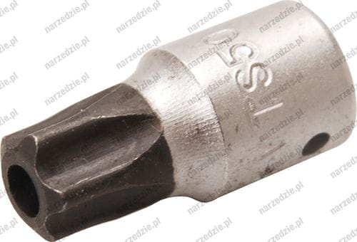Nasadka trzpieniowa 1/4", pięciokąt z otworem. TS50 x 35 mm